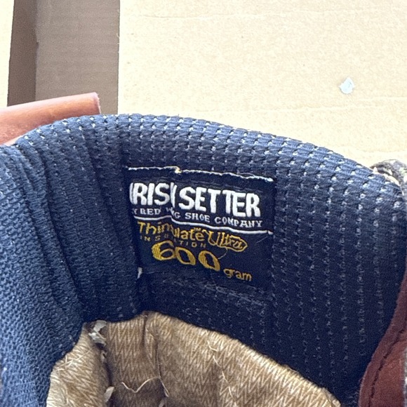 Irish Setter Elk Tracker 882 Men Hunting Boots 600g Insulated Brown Leather 8 E2 - Picture 13 of 16